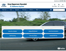 Tablet Screenshot of grayeppersonhyundai.com